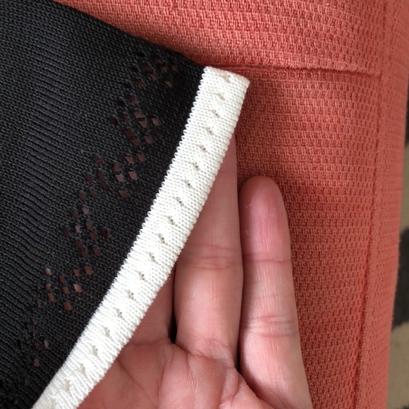 Rare Barneys New York knit collar button tee - Picture 3 of 7